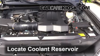 2013 Toyota 4Runner Limited 4.0L V6 Coolant (Antifreeze) Add Coolant